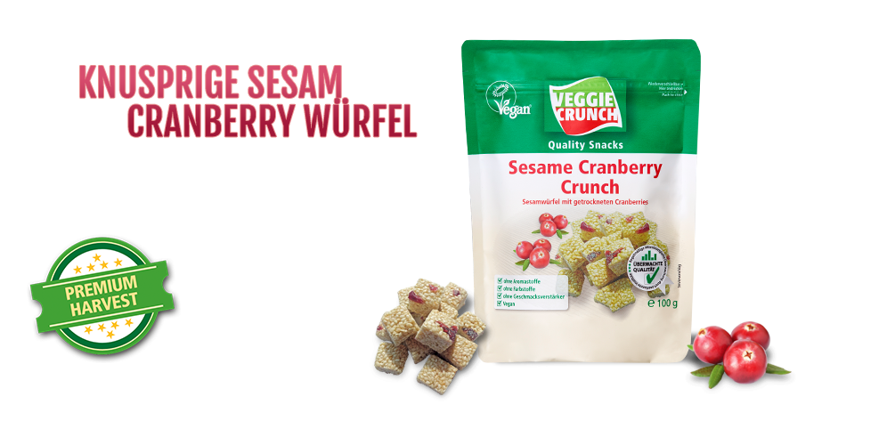 Sesam Cranberry Crunch